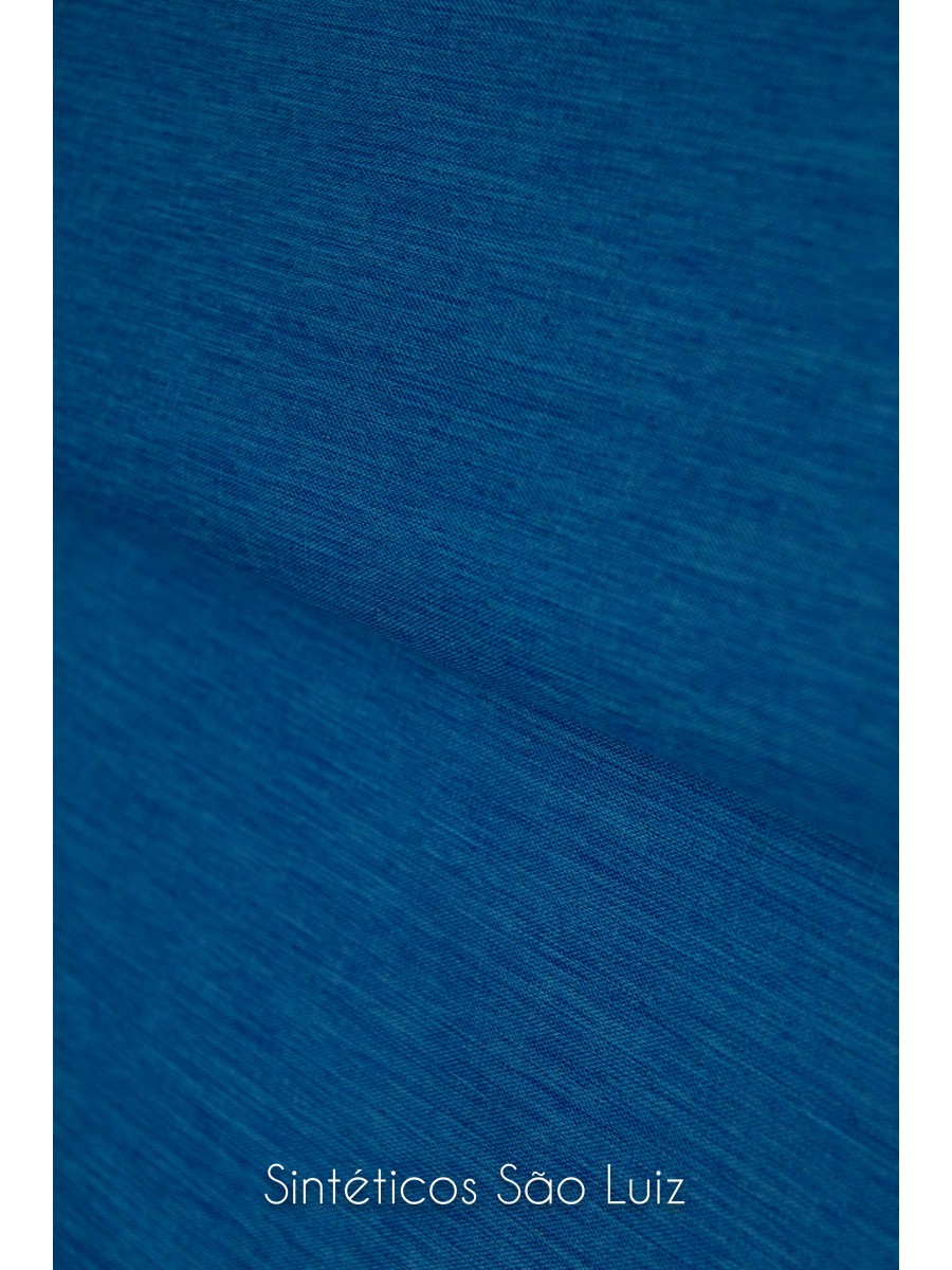 Nylon linho azul Royal  - (meio metro) - R$17,25